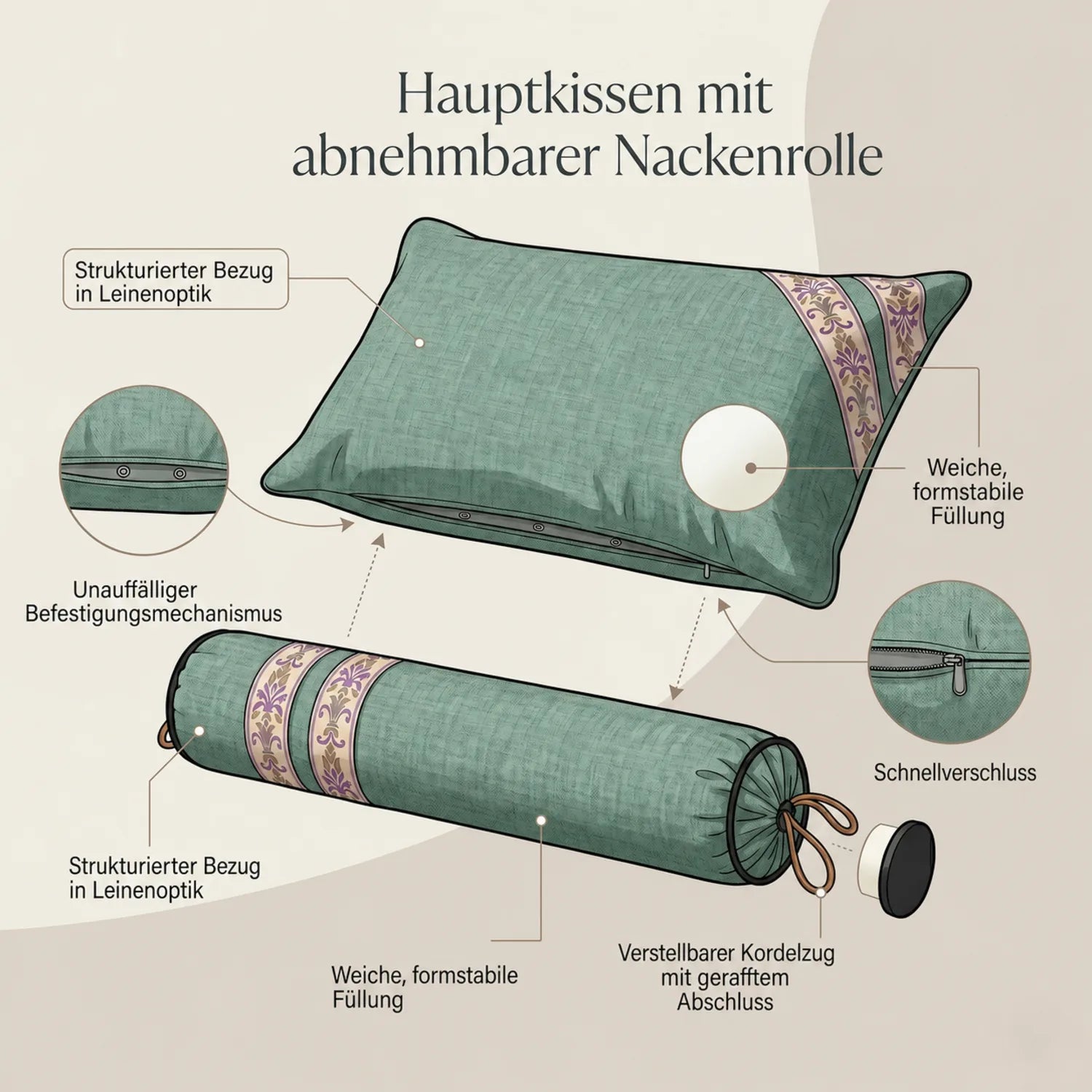 Removable support that adapts to you