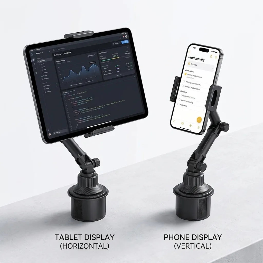 Holds phones and tablets