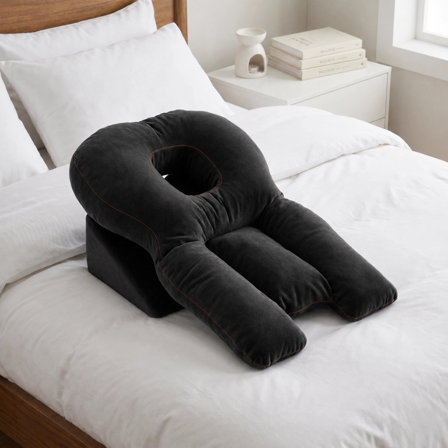 Comfortable support when lying face down