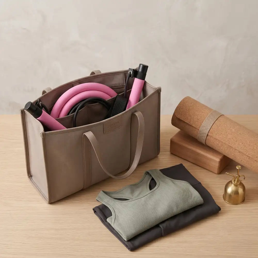 Portable setup with minimal storage space
