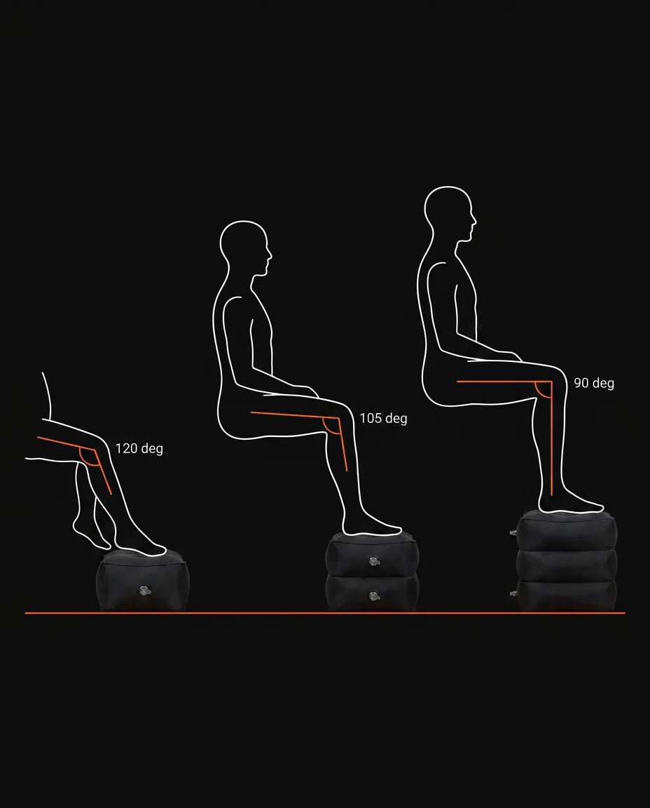 Three heights. Built for every body.