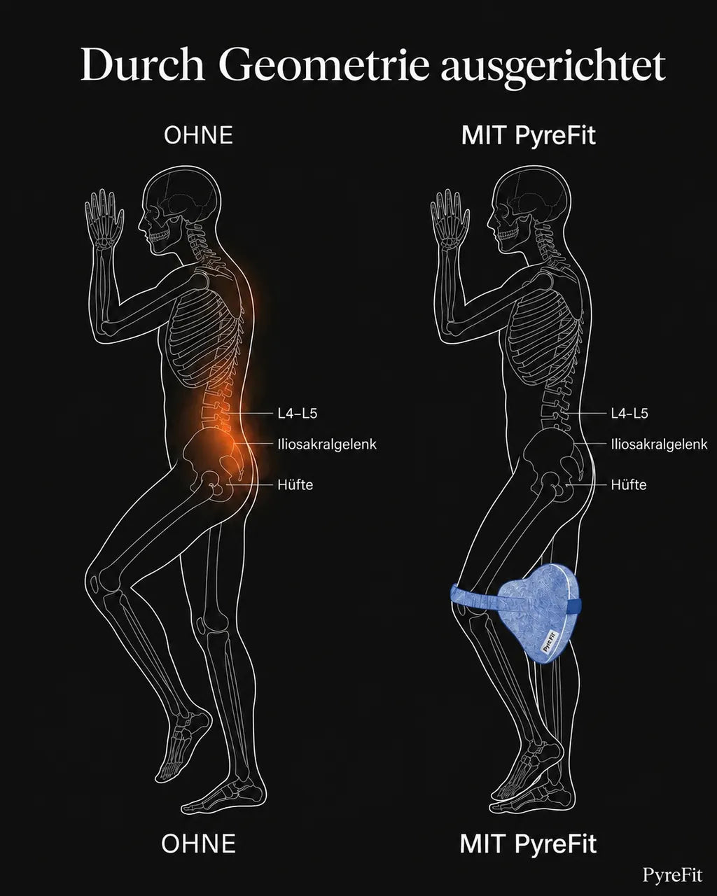 Comfortable support, designed for side sleepers