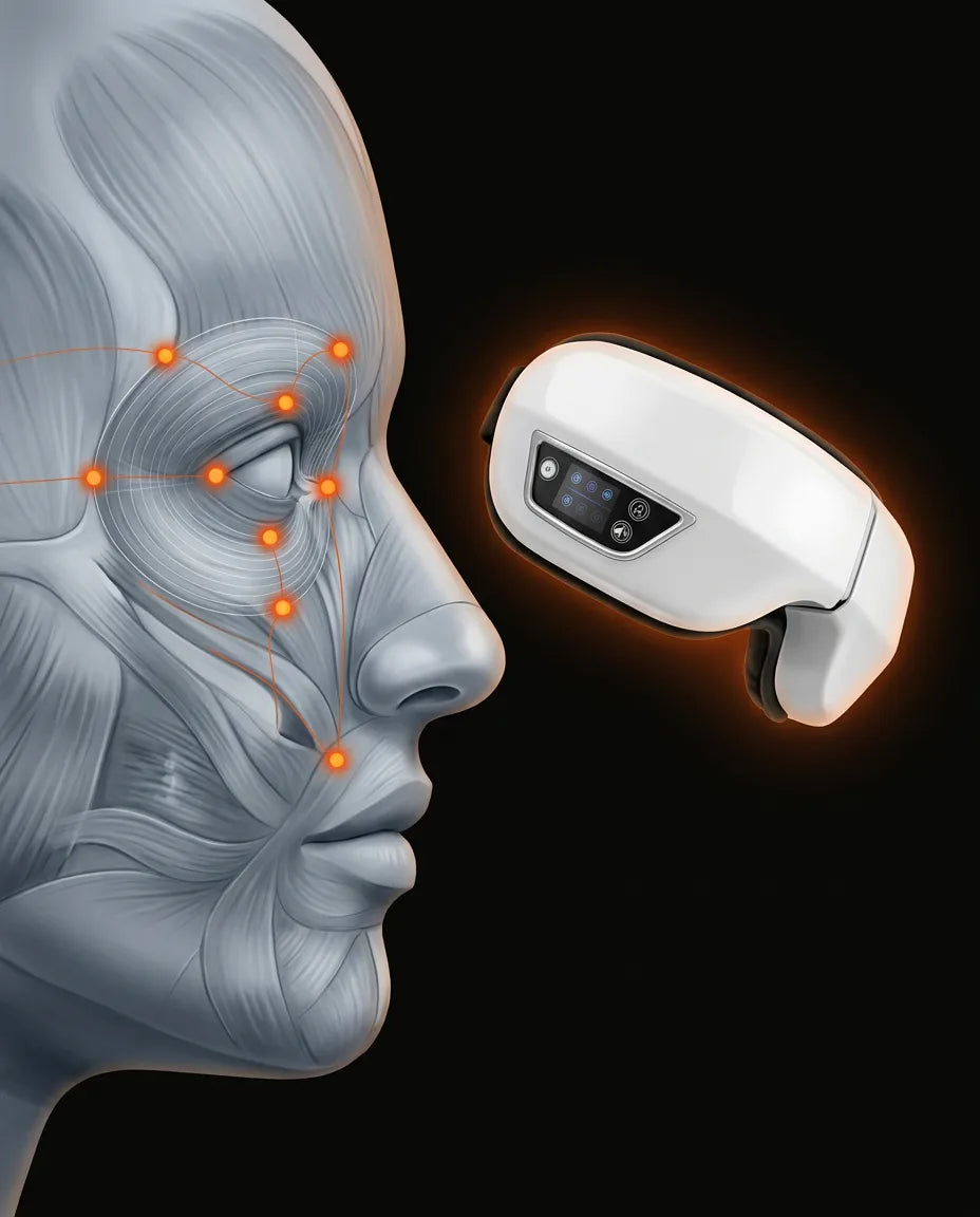 Là où la fatigue oculaire s'accumule