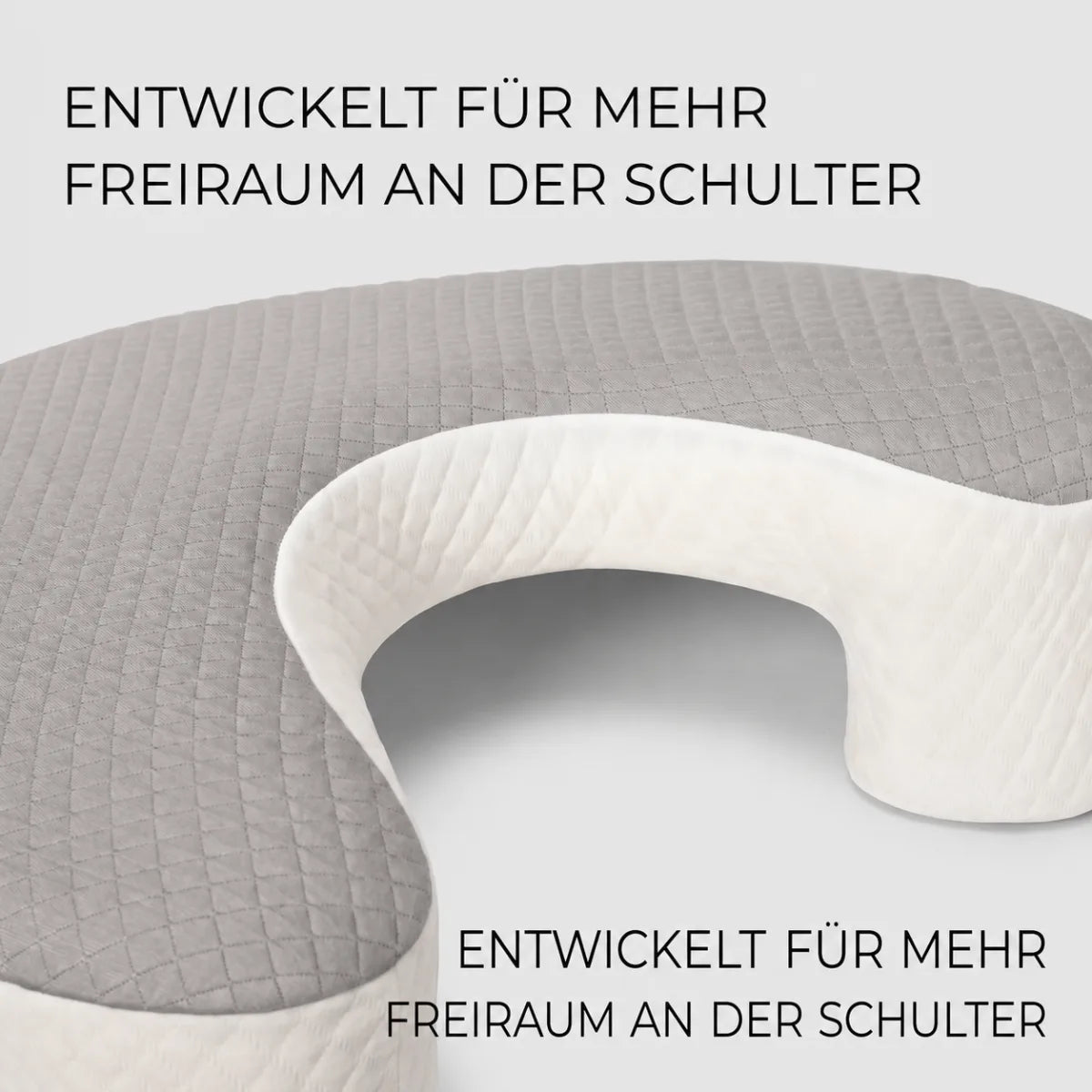 Designed to give your shoulder room