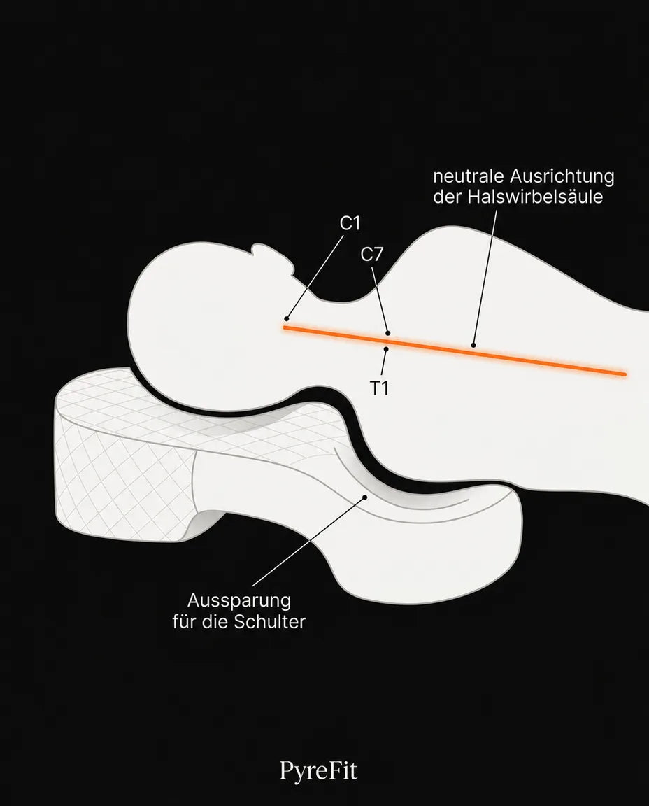 Designed around side-sleeper biomechanics