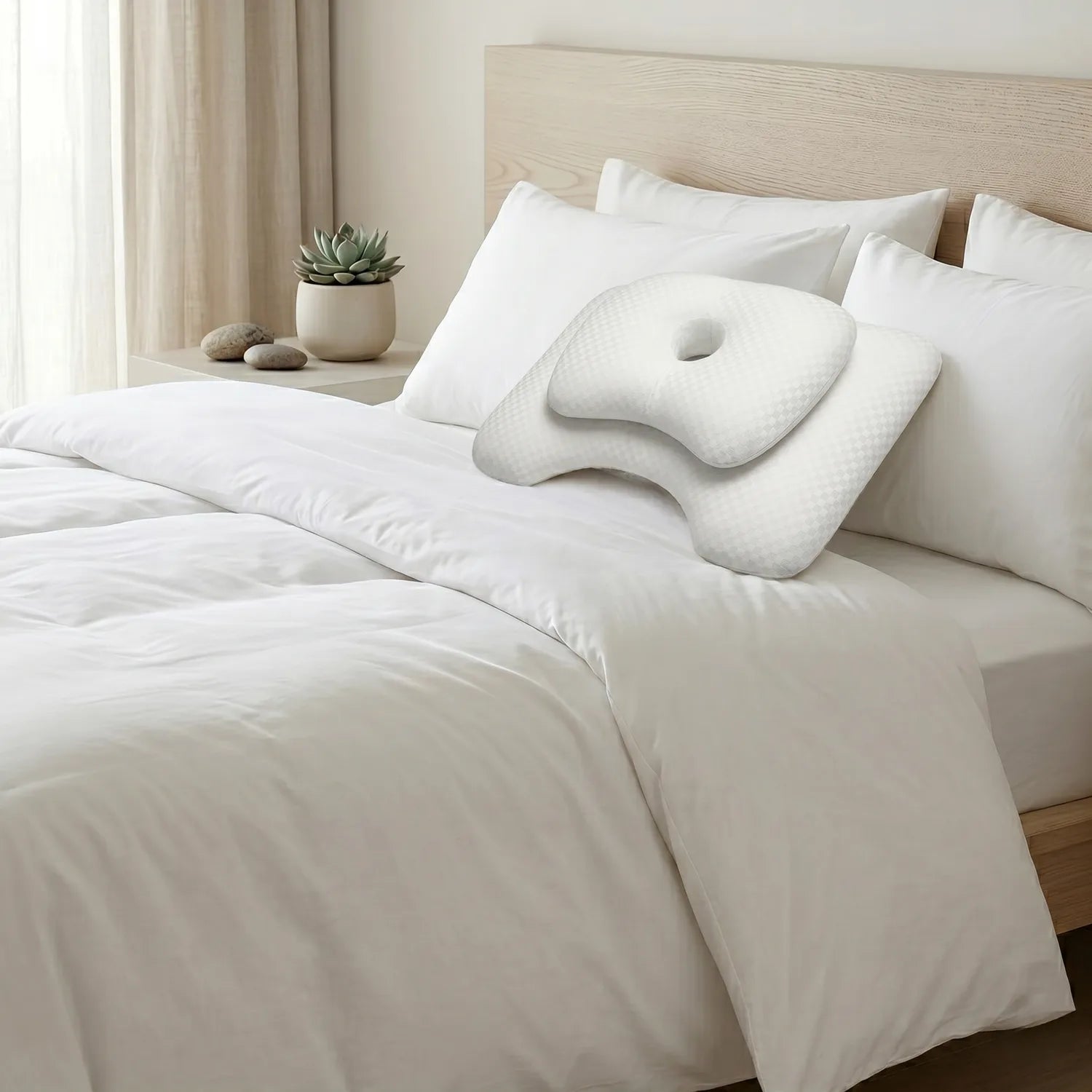 More room where ordinary pillows fall short