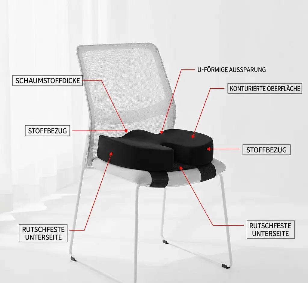 Conçu pour une position assise confortable et consciente