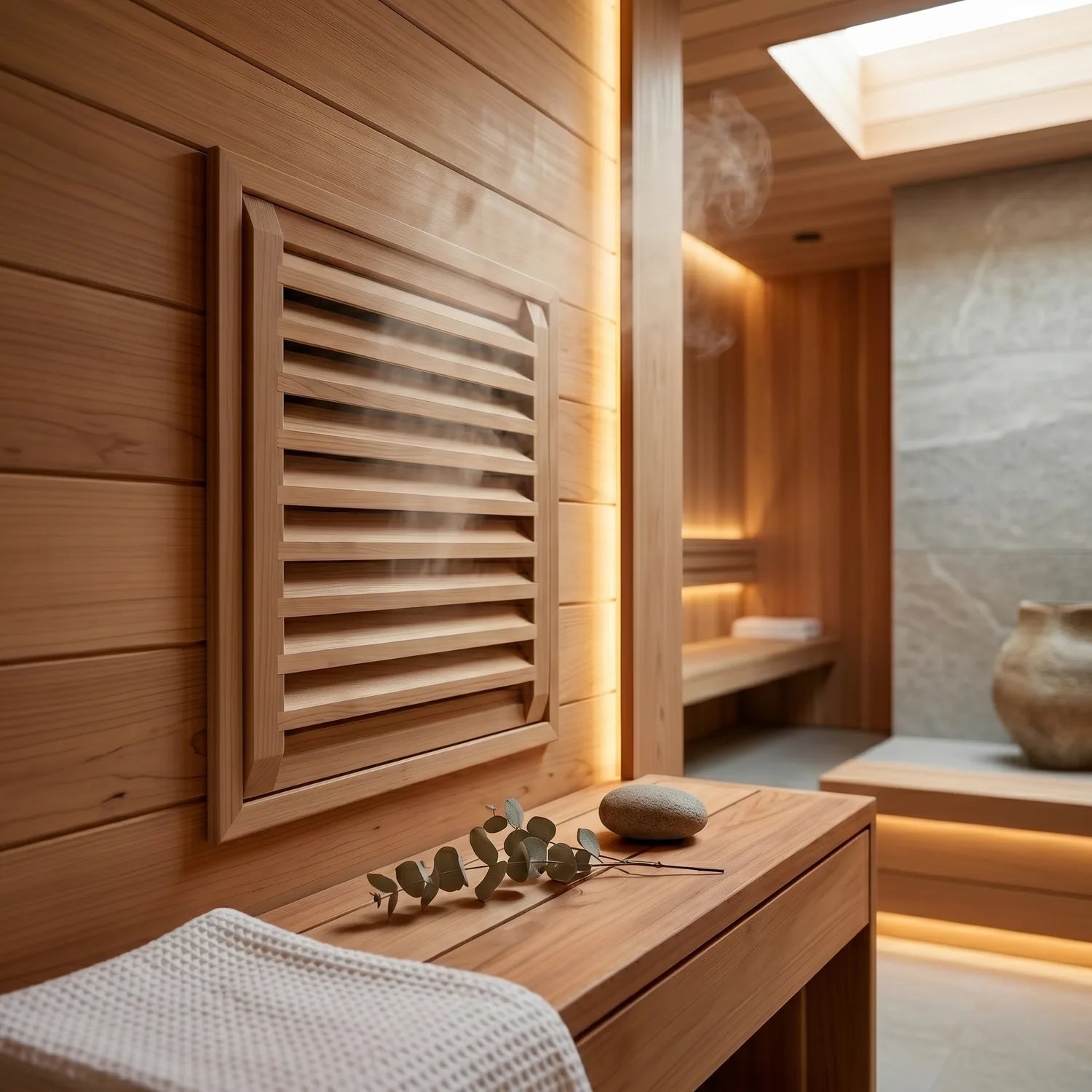 A finishing touch for wellness spaces