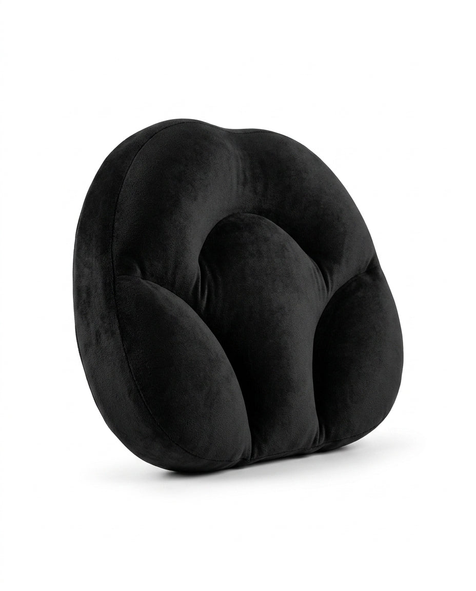 Oreiller cervical en forme d'œuf – soutien ergonomique pour dormeurs sur le dos et sur le côté – image du produit 1