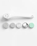 Long-handled back brush – electric, with detachable handheld unit for full-body care – product image 1