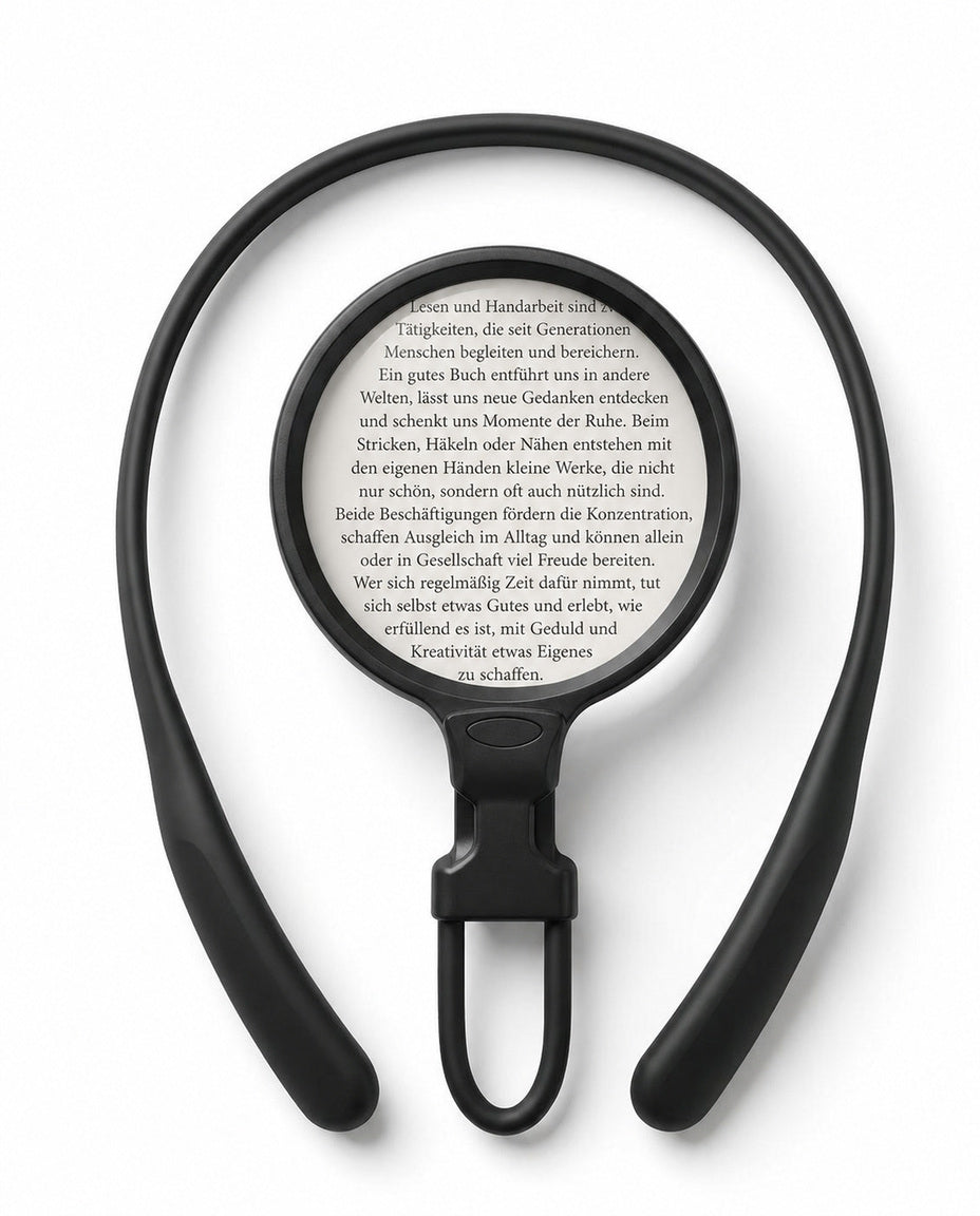 Hands-Free Neck Magnifier – 3x for Sewing, Crafts and Fine Print – product image 1
