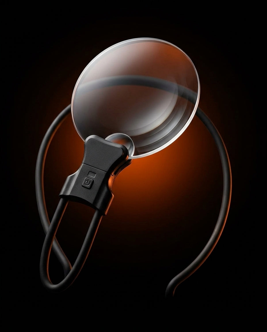 Hands-Free Neck Magnifier – 3x for Sewing, Crafts and Fine Print – product image 2