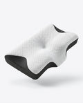 Oreiller en mousse à mémoire de forme à deux hauteurs – soutien ergonomique de la nuque pour un sommeil réparateur – image du produit 1