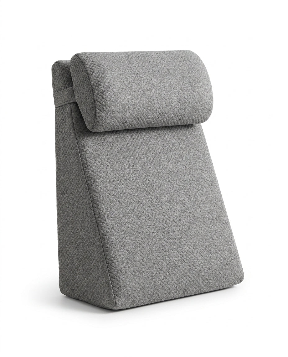 Wedge Pillow with Detachable Headrest – Sit Upright and Read in Bed – product image 1