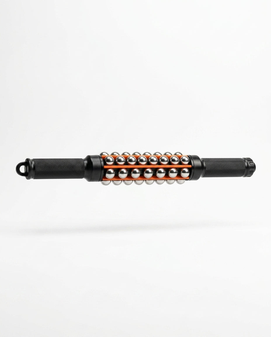 Rouleau de massage à bille rotative – massage en profondeur sans électricité pour le dos et les jambes – image du produit 1