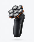 Head shaver with 7 pivoting heads – a fast wet and dry shave – product image 1