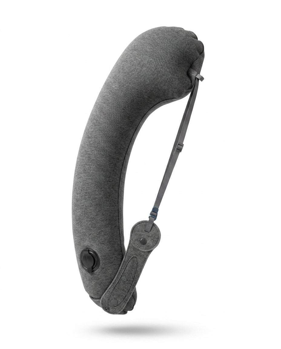 Neck Pillow for Plane and Car – Inflatable and Space-Saving for Restful Travel – product image 1