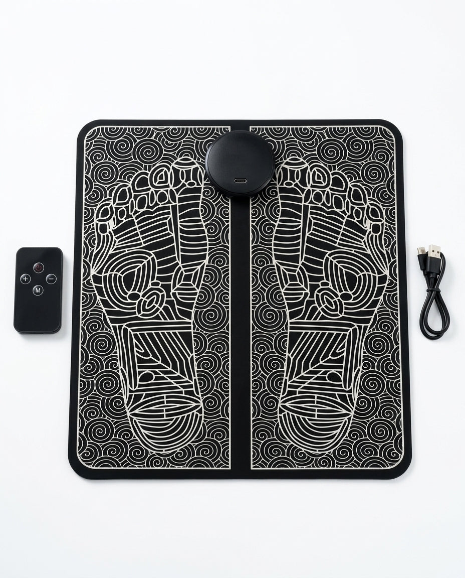 Foldable foot massage mat – a treat for tired feet under your desk – product image 1