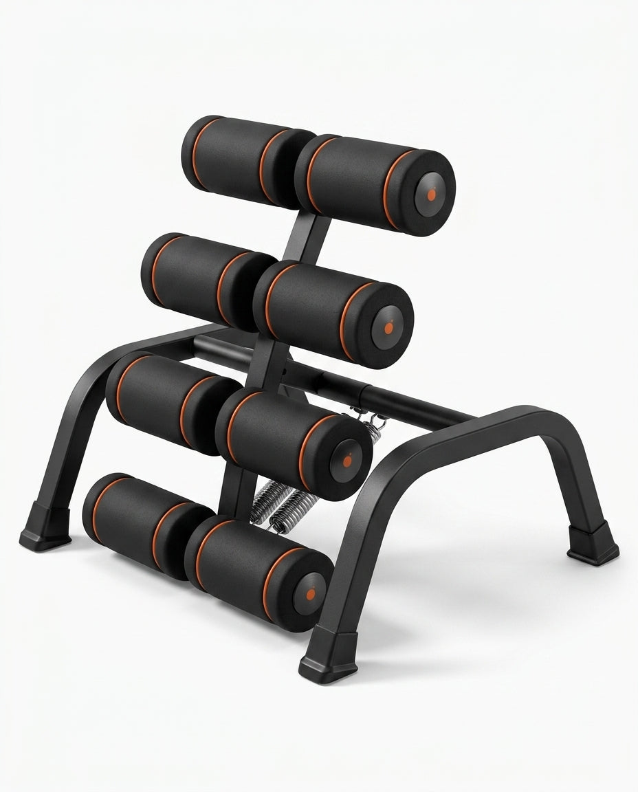 Back trainer with adjustable angle – stretching and core training at home – product image 1