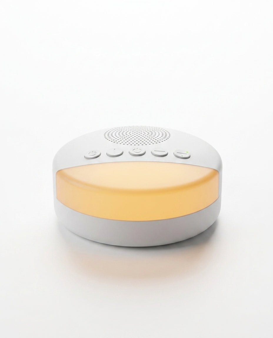 Appareil à bruit blanc avec veilleuse – sommeil paisible pour bébés, enfants et adultes – image du produit 1