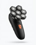 Head shaver with 7 pivoting heads – a fast wet and dry shave – product image 2