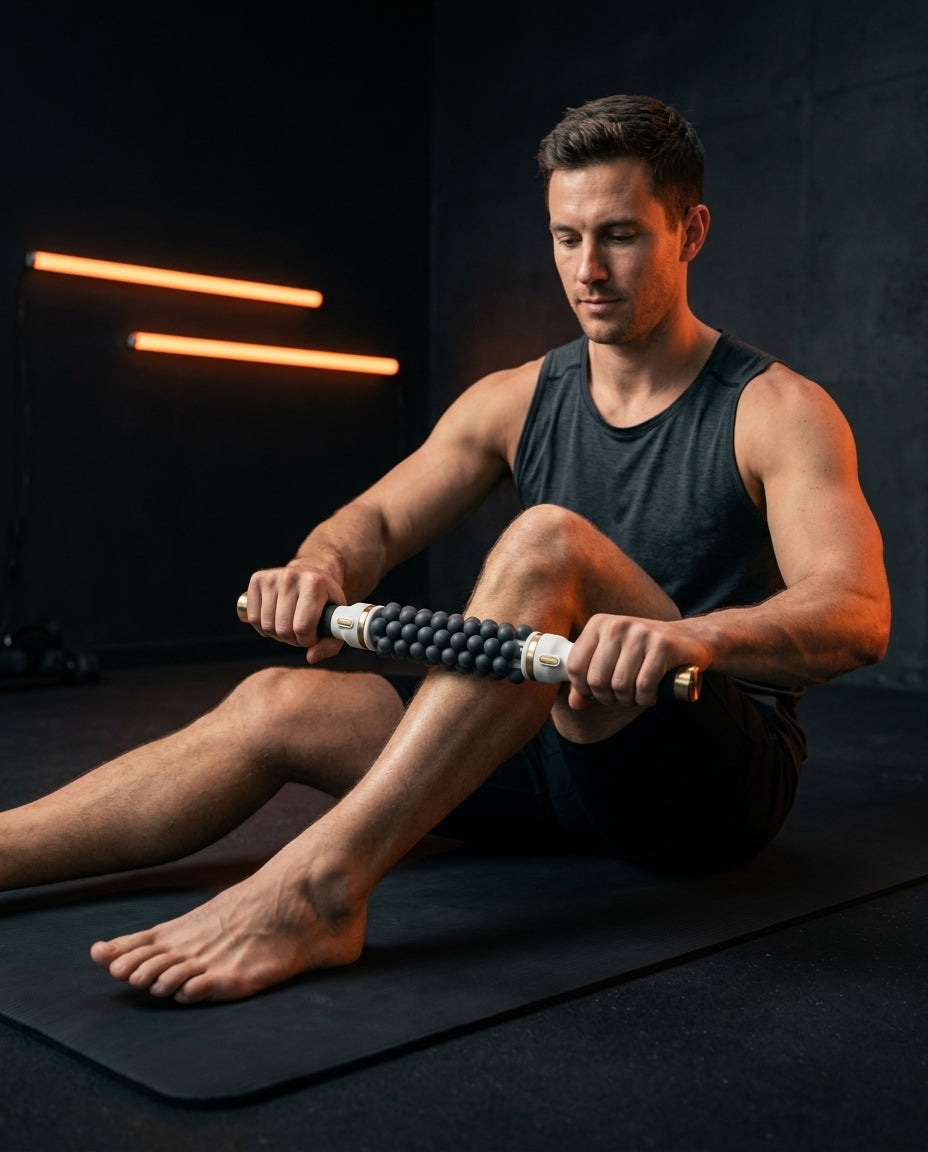 Electric Massage Roller – Motorized Massage Stick for Calves, Thighs and Forearms – product image 2