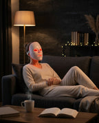 LED face mask for home use – multiple light modes for a calm evening skin care routine – product image 2