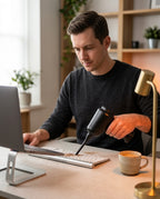 Mini Handheld Vacuum and Air Blower – Cordless Cleaning for Keyboards, Electronics and Cars – product image 2