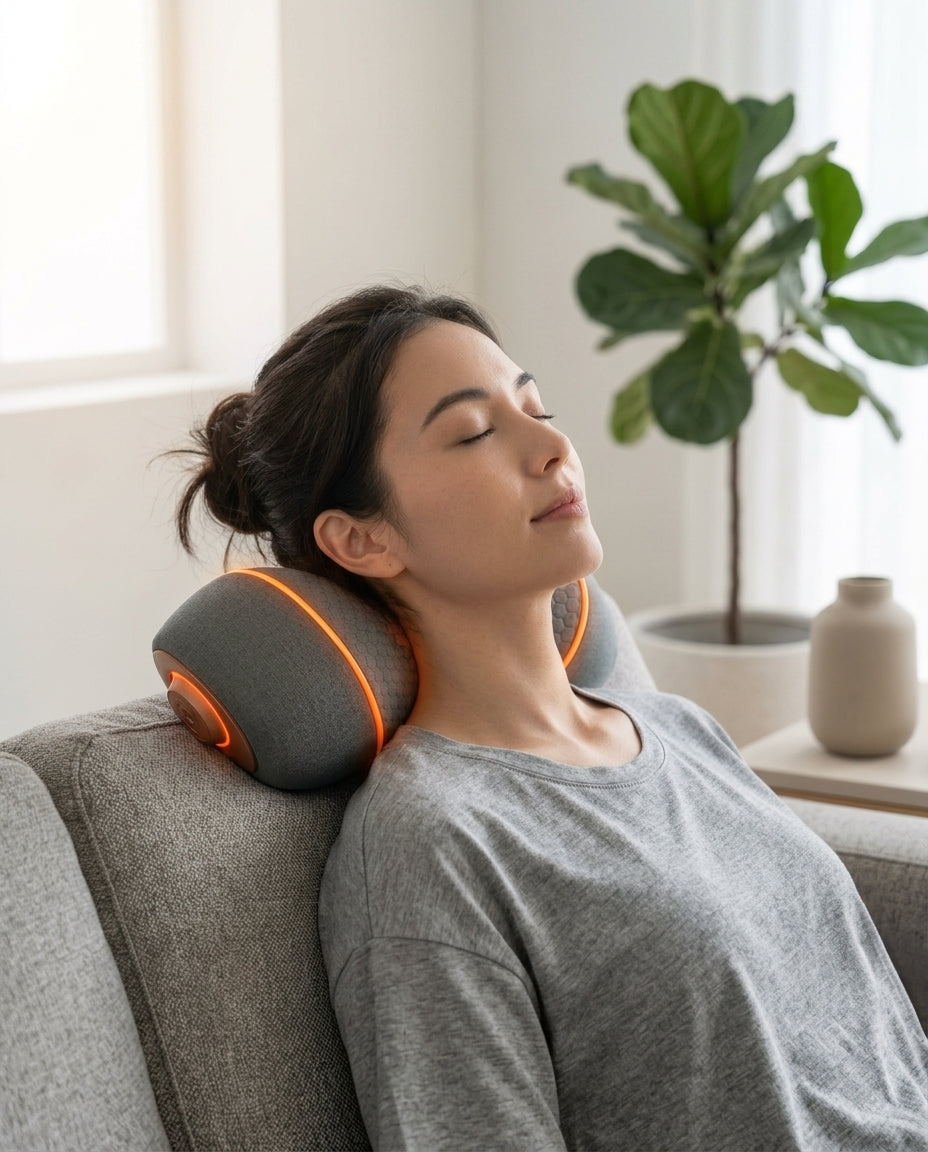 Masseur pour le cou, les épaules et le dos – avec chaleur et niveaux d'intensité – image du produit 2