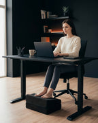 Repose-pieds ergonomique de bureau – 3 hauteurs pour la posture et le confort assis – image du produit 2