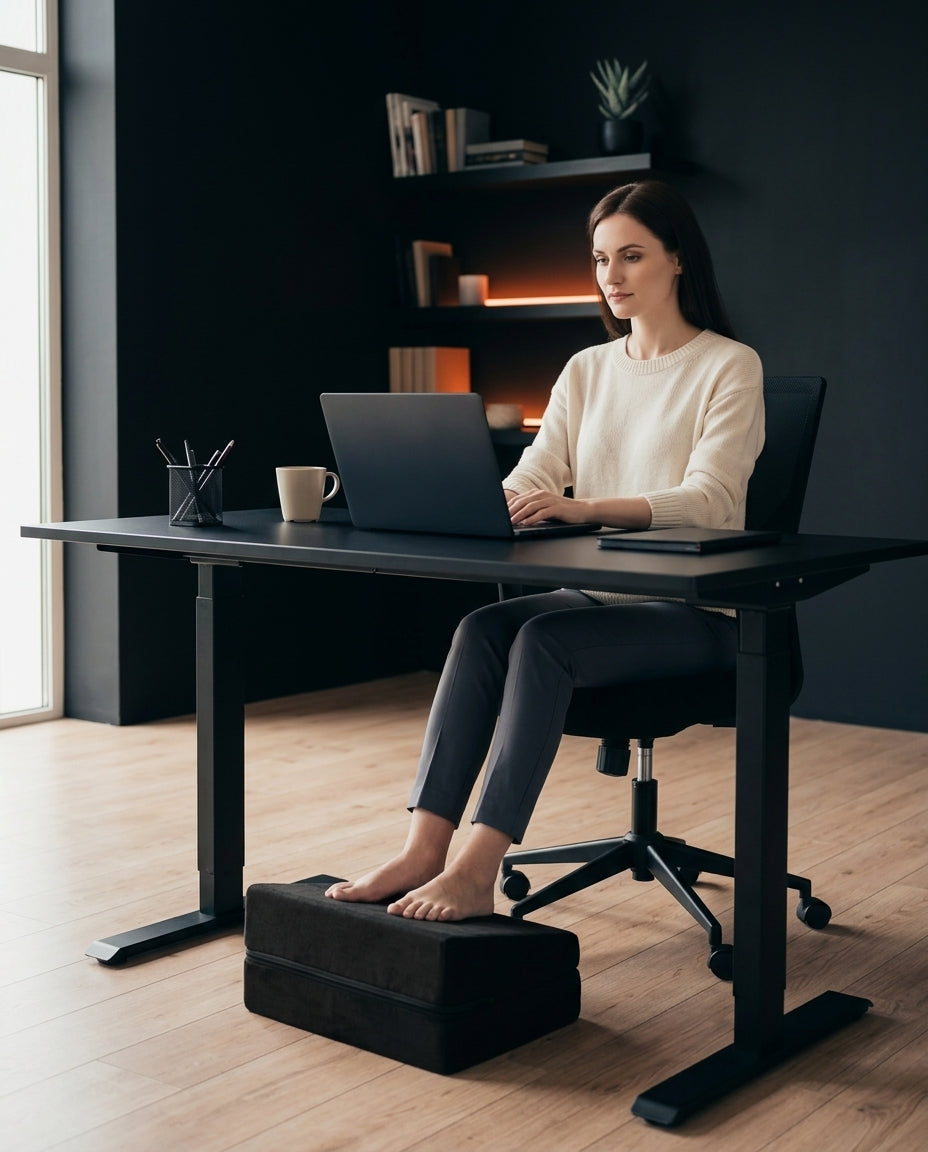 Ergonomic Office Footrest – 3 Heights for Posture and Seating Comfort – product image 2