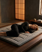 Folding Mattress for Guests and Yoga – Padded Floor Mattress That Stores Away Easily – product image 3