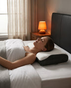 Oreiller en mousse à mémoire de forme à deux hauteurs – soutien ergonomique de la nuque pour un sommeil réparateur – image du produit 2