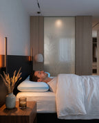 Memory foam pillow with adjustable fill – custom height for restful sleep – product image 3