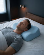 Neck support pillow with cloud contour – gentle support for back and side sleepers – product image 3