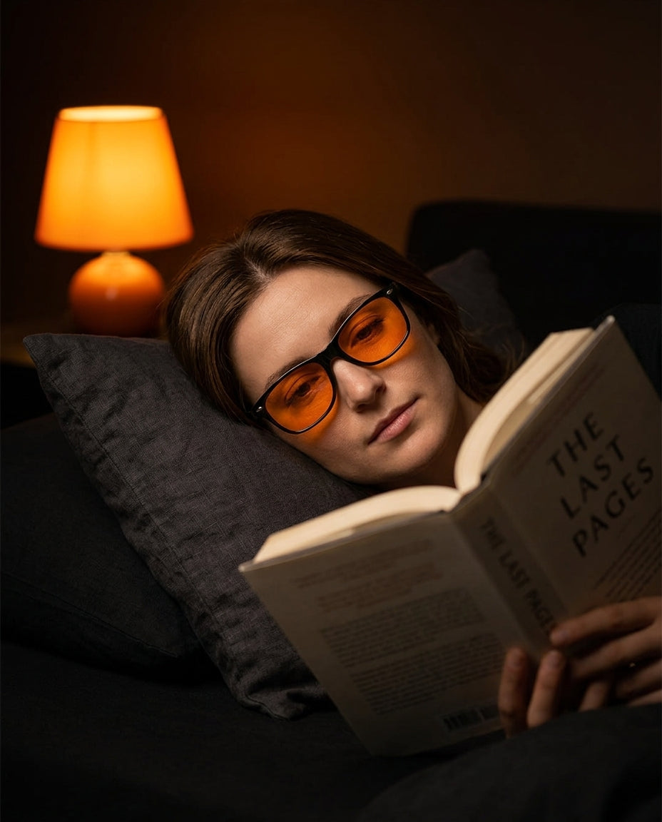 Blue light filter glasses for gaming and screen work – clear focus, less glare – product image 3