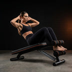 Back trainer with adjustable angle – stretching and core training at home – product image 3