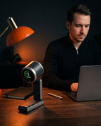 Ventilateur portatif turbo avec affichage numérique – pliable et rechargeable par USB-C – image du produit 4