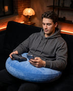 Reading pillow with armrests – for reading, gaming and working on the sofa or in bed – product image 3