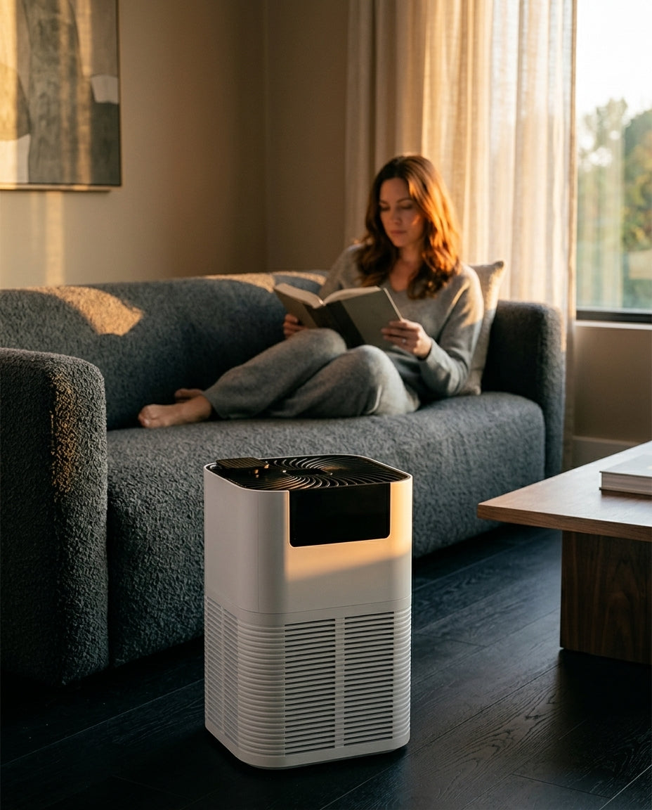 Air purifier with aroma function – fresh air and a delicate scent for bedroom and office – product image 3