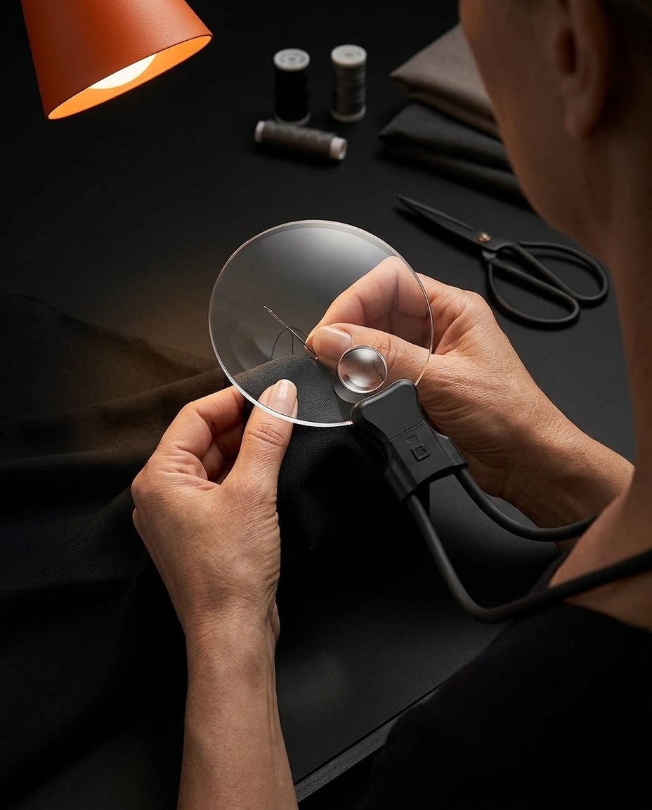 Hands-Free Neck Magnifier – 3x for Sewing, Crafts and Fine Print – product image 4