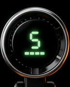 Ventilateur portatif turbo avec affichage numérique – pliable et rechargeable par USB-C – image du produit 5