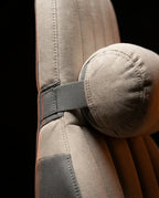Bed backrest – structured support with side bolsters and neck roll – product image 4
