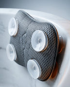Coussin de bain pour le dos et la nuque – appui avec ventouse puissante et filet à séchage rapide – image du produit 3