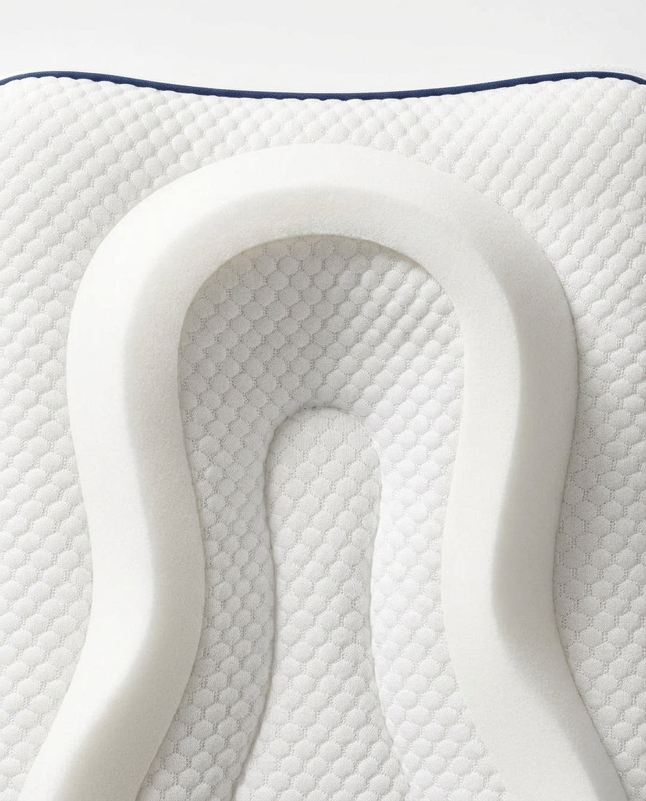 Coussin pour bébé avec creux ergonomique pour la tête – soutien doux pour la sieste et les déplacements – image du produit 5