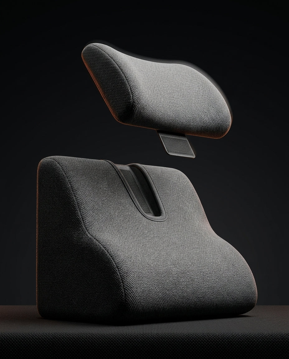 Wedge Pillow with Detachable Headrest – Sit Upright and Read in Bed – product image 4