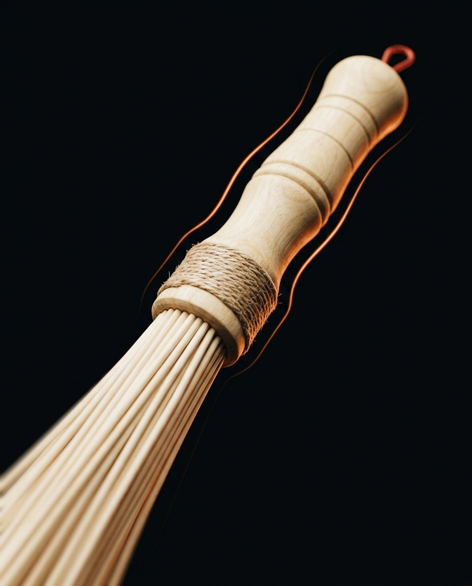 Wooden muscle massage roller – manual deep massage for back and legs – product image 5
