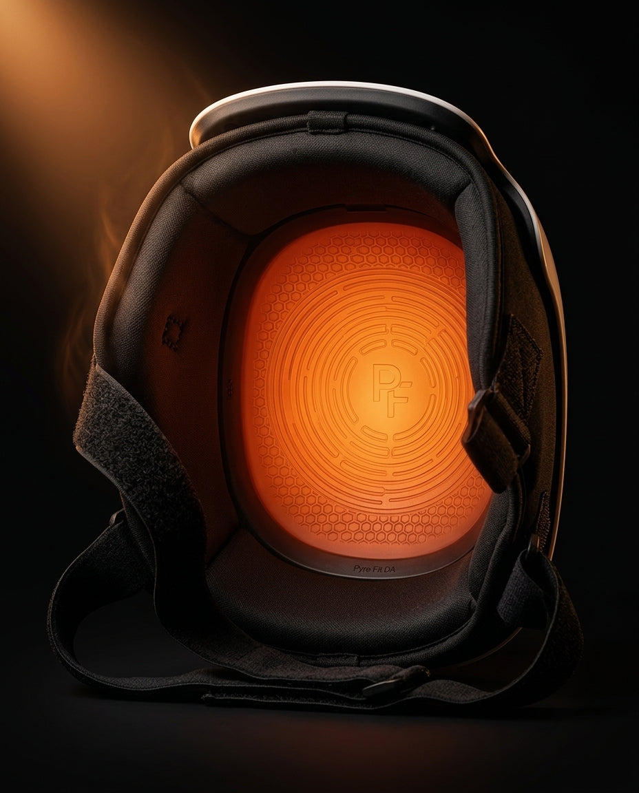 Knee massager with heat – padded inside of the device