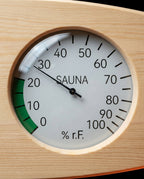 Wooden Sauna Thermometer and Hygrometer – Heat and Humidity at a Glance – product image 6