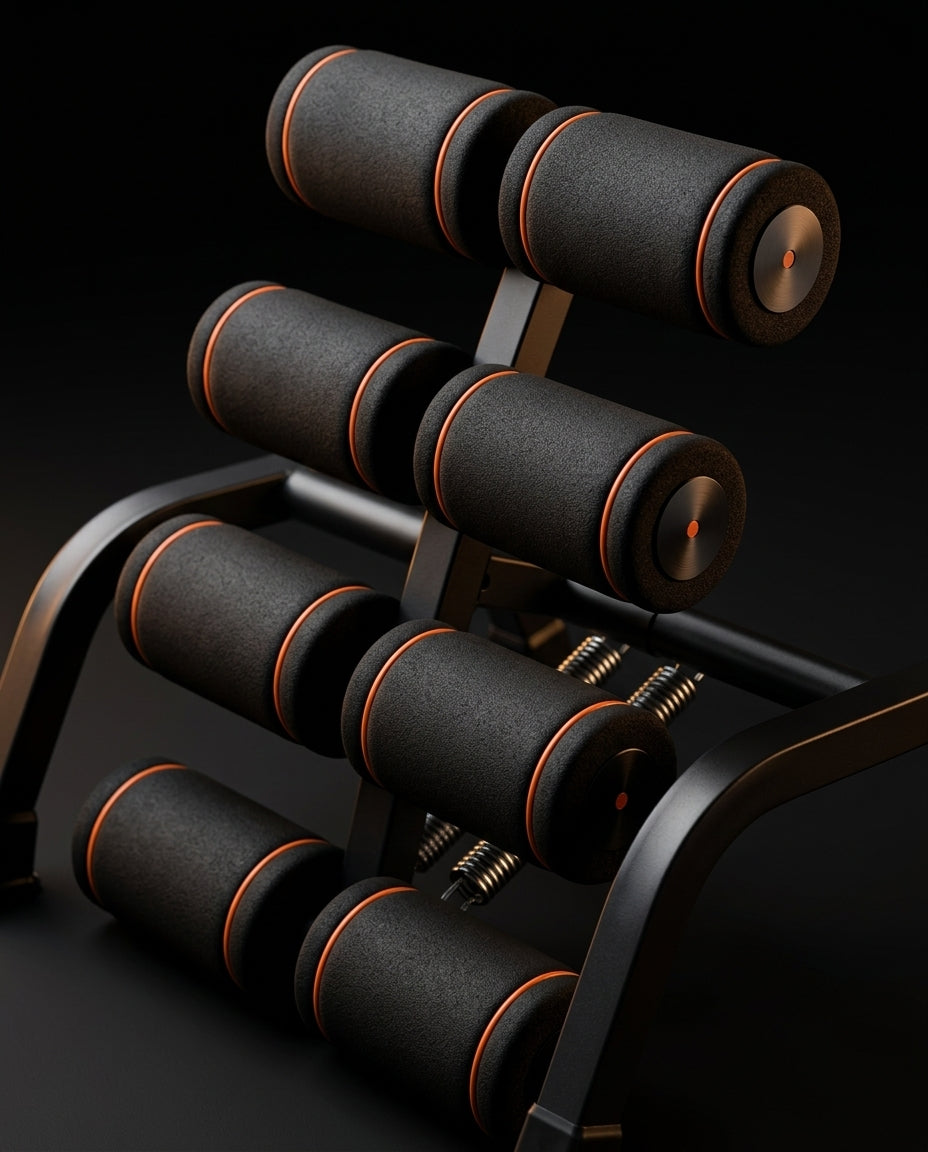 Back trainer with adjustable angle – stretching and core training at home – product image 5
